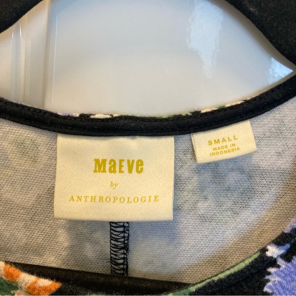 Anthropologie | MAEVE Brenner Floral Peplum Blouse/Top - Picture 5 of 9